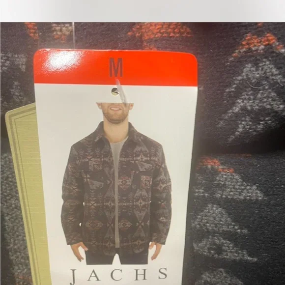 Men’s Medium Jachs New York Azteca, Sherpa lining, premium wool blended jacket. - Picture 6 of 7